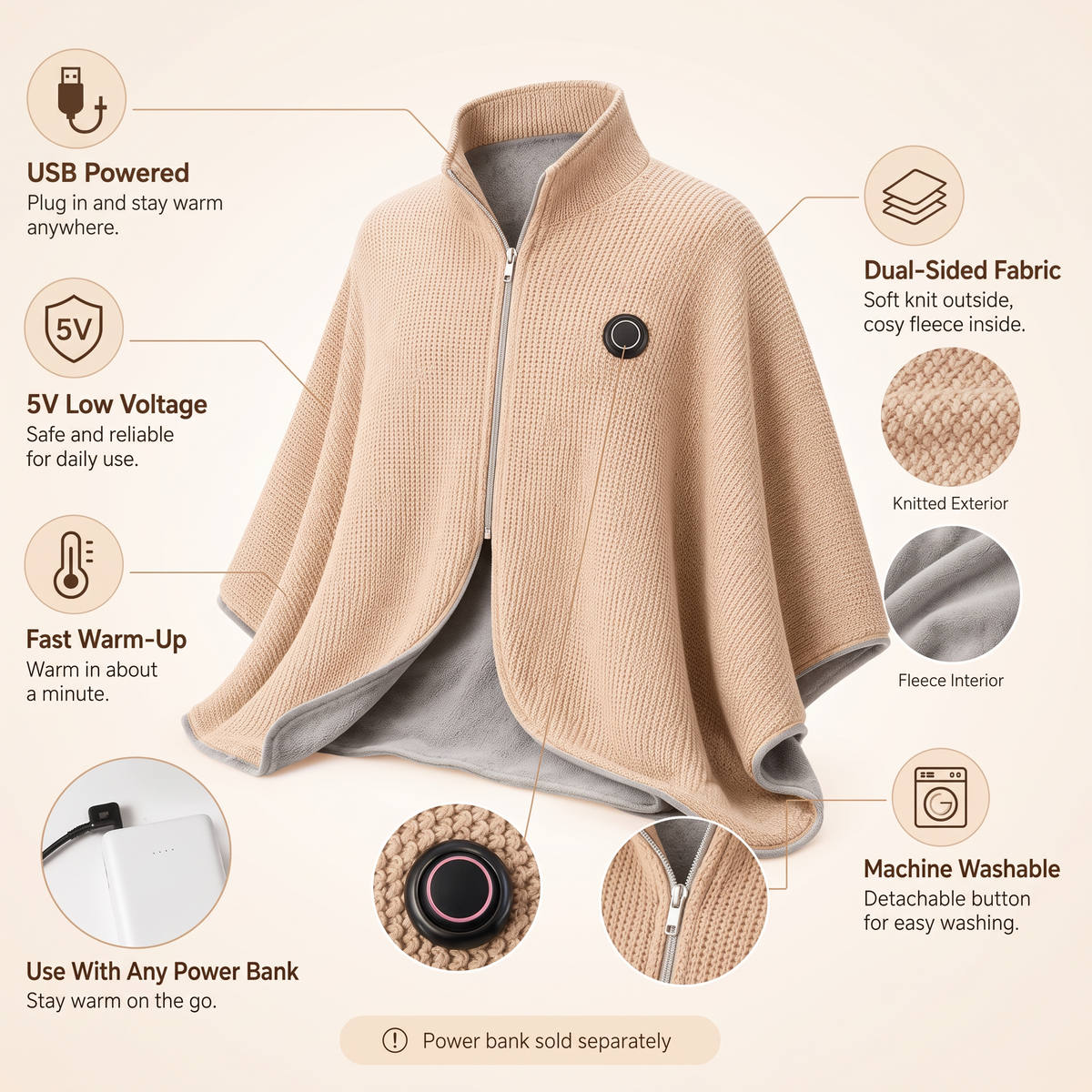 Toastie™ Heated Wrap
